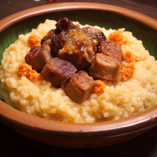 засипана капуста зі шкварками