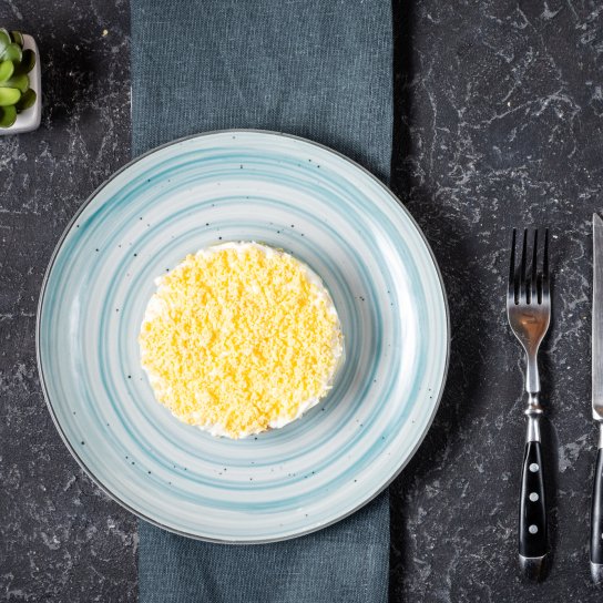 Салат з консервованими сардинами