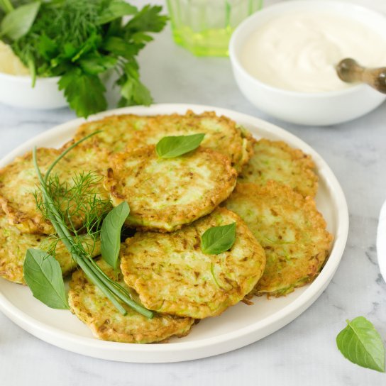 Оладки з авокадо