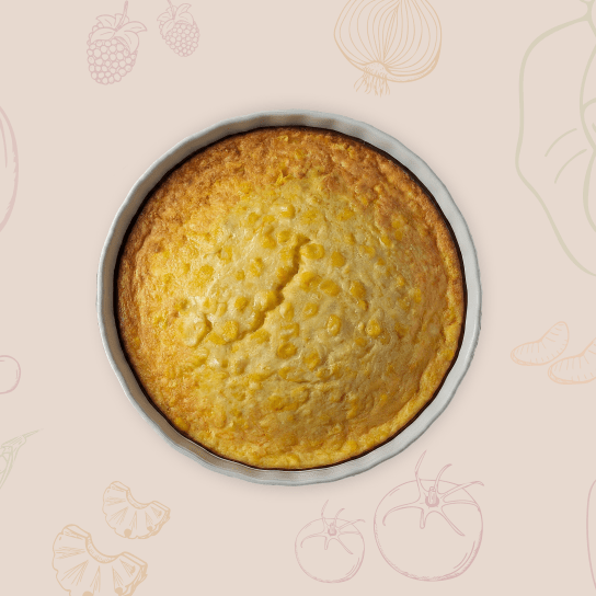 Сирна запіканка з кукурудзою від Клопотенка