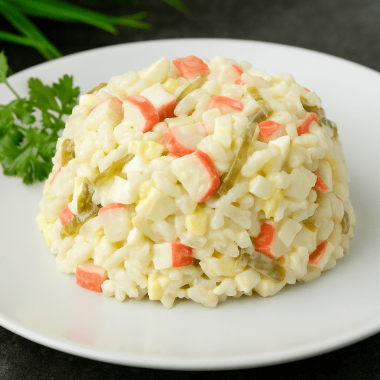 Салат «Морська діва» з крабовими паличками