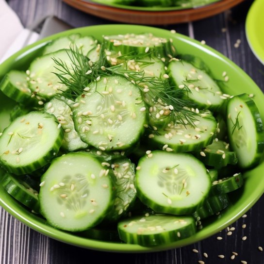 Суперпростий салат з огірками