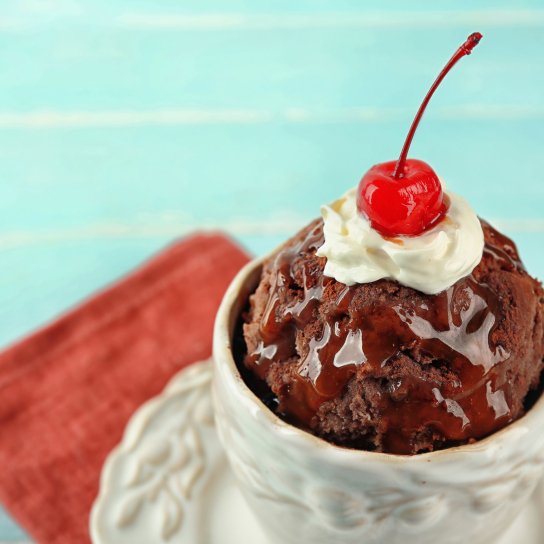 Кекс в чашці