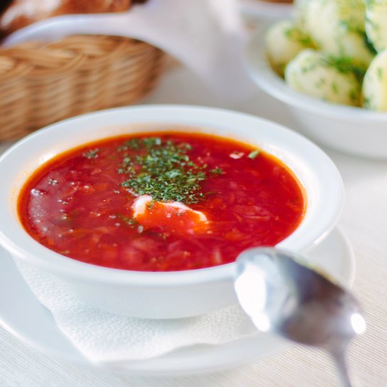 Борщ на яловичині