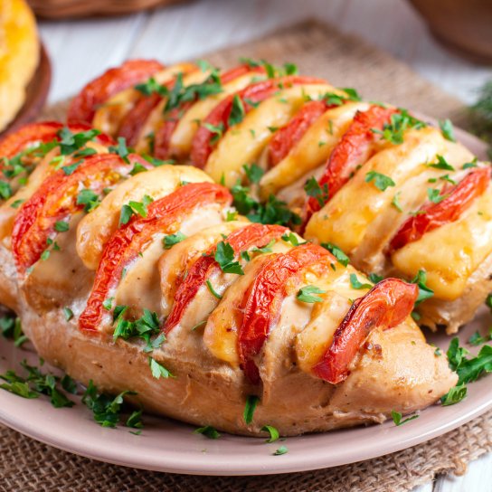 Фаршироване куряче філе