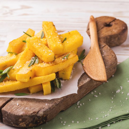 Смажена полента - рецепт