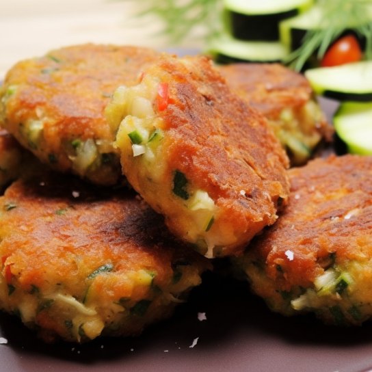 Котлети з кабачків і гречаної каші