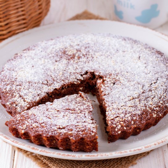 Пісний морквяний пиріг