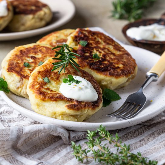 Сирники з грибами