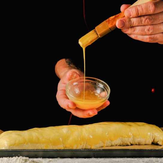 Штрудель со щавелем