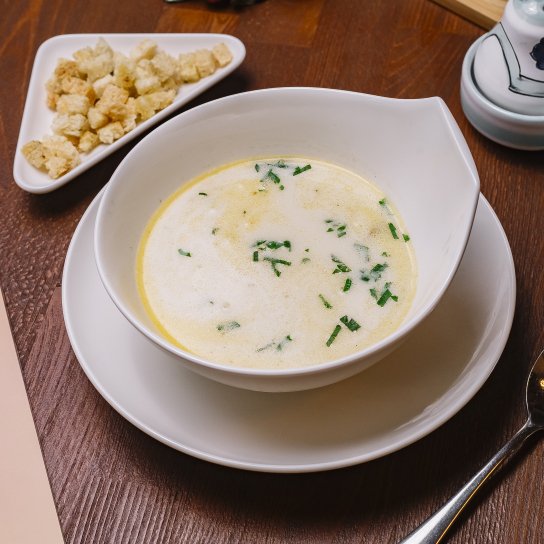 Курячий суп із сиром