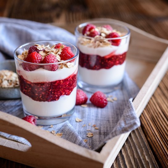 Кранахан з малиною