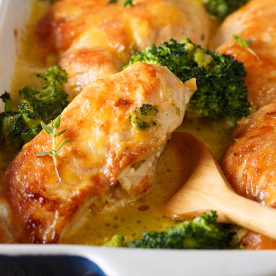 Куряче філе з броколі