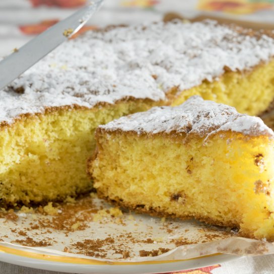 Гарячий молочний пиріг