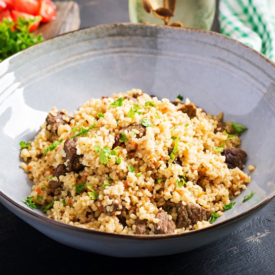 Кускус с телятиной и овощами – рецепт