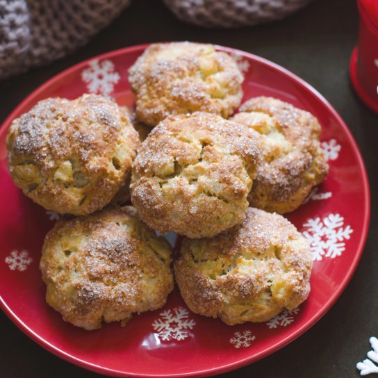 Сирно-яблучне печиво