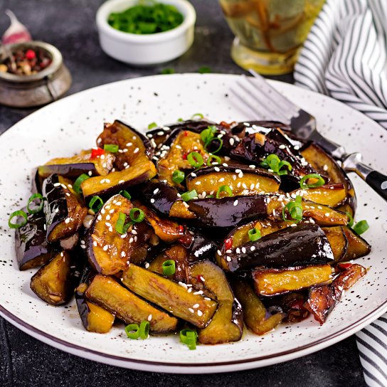 Печеня з баклажанами