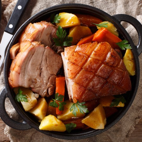 Запечений підчеревок на Великдень