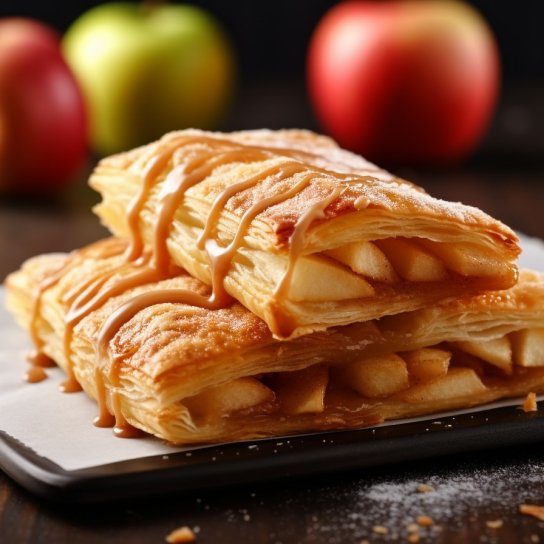 Яблучна слойка: як у «Маку», але смачніше!