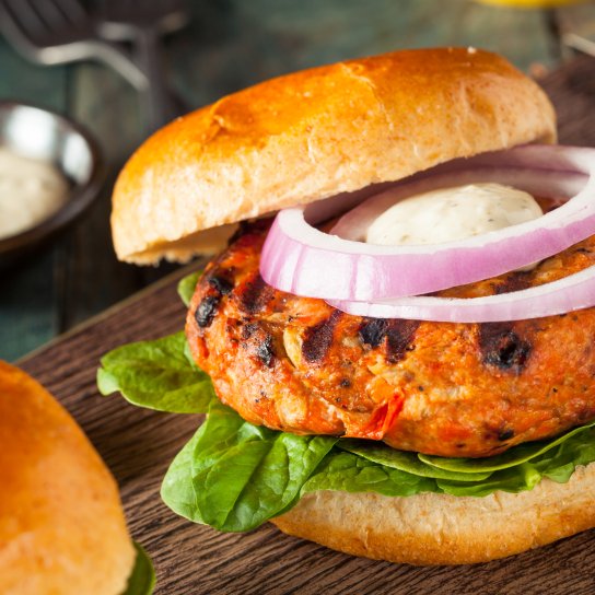 гамбургери з лососем