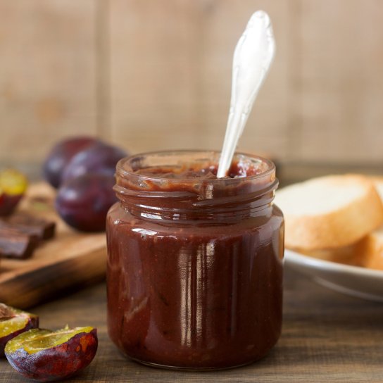 Варення зі слив і какао