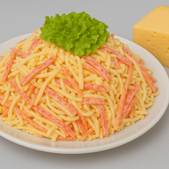 Салат з крабовими паличками і сиром