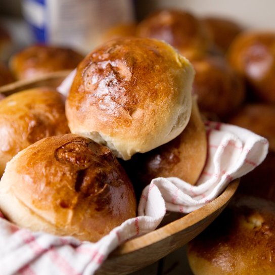 Булочки з яблуками