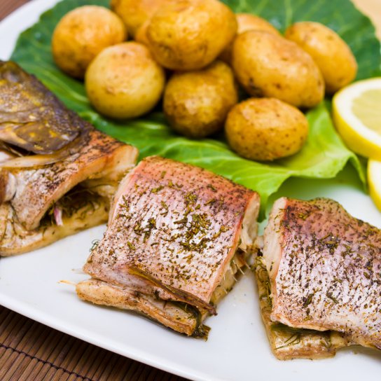 Фарширований судак