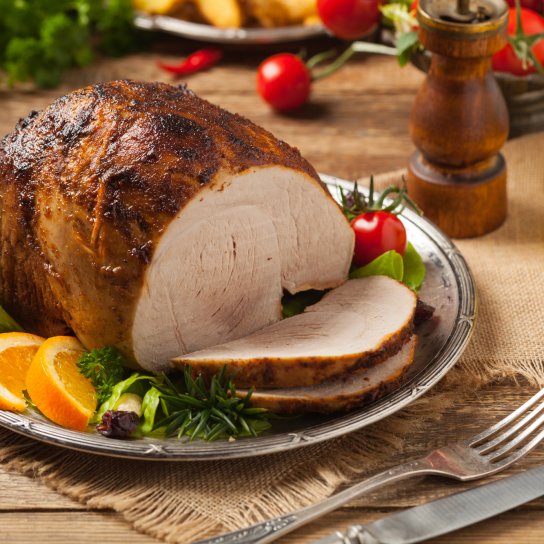 Ветчина с ананасами по-китайски