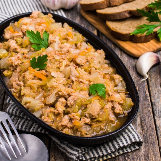 Ліниві голубці шарами