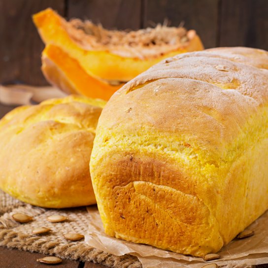 Гарбузовий хліб на дріжджах