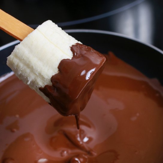 Банані у шокоалді