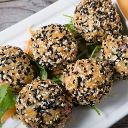 Картопляно-рибні кульки