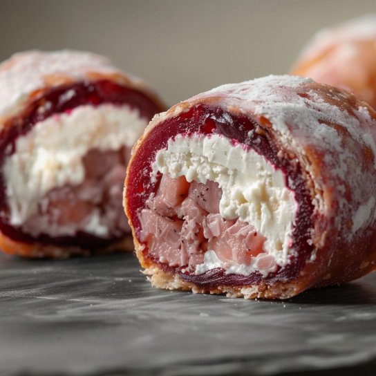 Закусочний рулет з оселедцем,