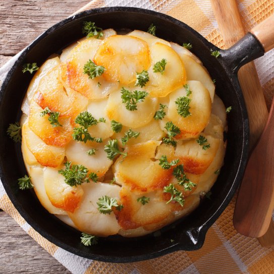 Запіканка з картоплі