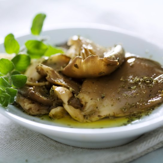 гливи в соусі