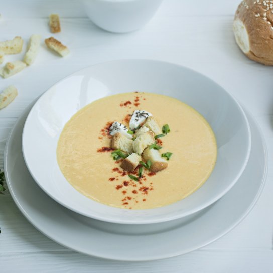 Суп-пюре з картоплі