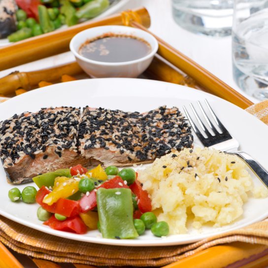 Картопляне пюре з маком рецепт