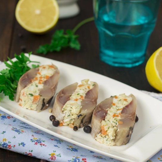 Фарширований оселедець