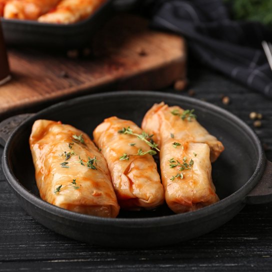 Голубці з яблуками