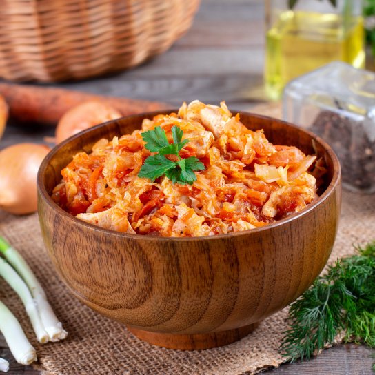 Бігос з індичкою