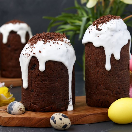 Паска із буряка та какао