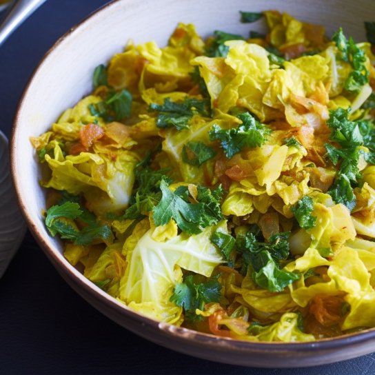 Овочеве карі з капусти