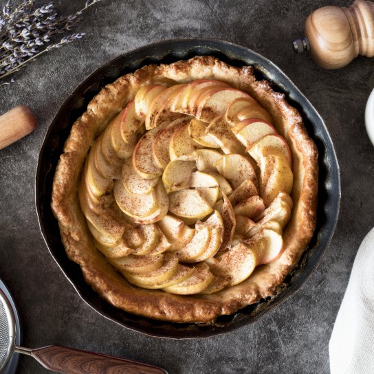 Тарт з яблуками