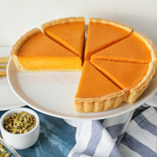 Веганський гарбузовий пиріг