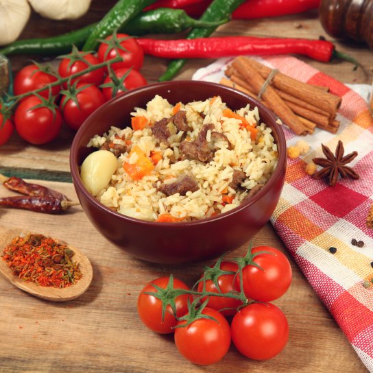 Плов з тушонкою