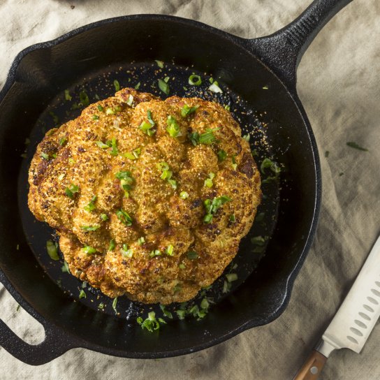 Запечена цвітна капуста під бешамеллю