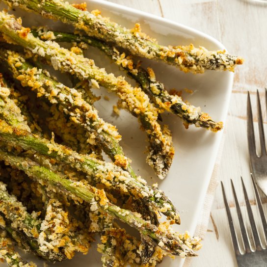 Панірована спаржа