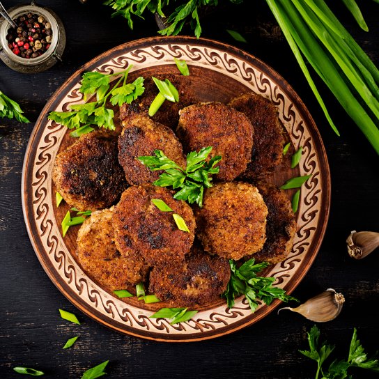 Котлети з консервованими сардинами