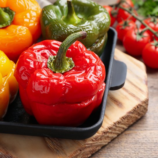 Перець, фарширований капустою